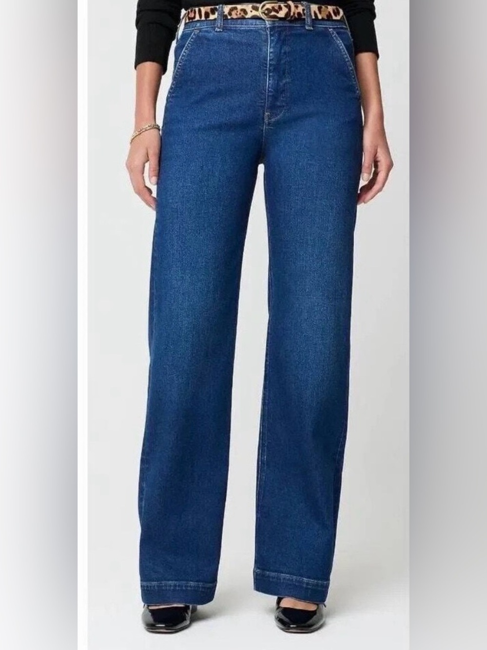J. Crew High-Rise Trouser Jeans